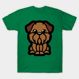 Brussels Griffon Tooniefied T-Shirt